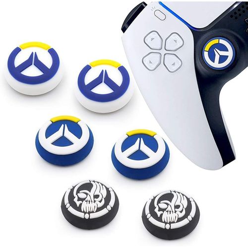 Shiba-Lot De 6 Bouchons De Remplacement Pour Manette Ps5, Ps4, Ps3, Xbox 360, Xbox One X, Elite S[824]