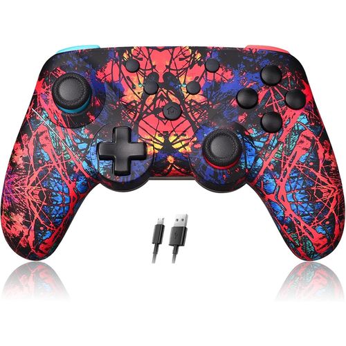 Shiba-Manette Compatible Avec Switch,Manette Compatible Avec Switch/Lite/Oled, Nfc, Multiplateforme Pc/Ios/Android, Manette De Jeu[1