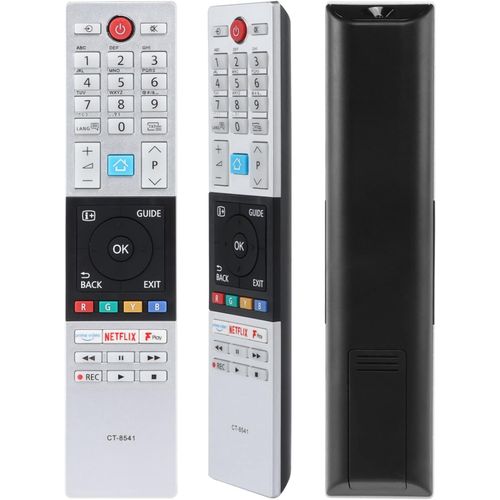 SHIBA-Nouvelle Tlcommande CT-8541 Remplacez pour Toshiba HD LCD TV Compatible avec 32L2863DB 55U5863DB 24D2863DB 49U6863DB 65U68[1