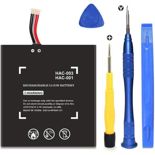Shiba-Pour Batterie De Remplacement Hac-003 Compatible Avec La Console De Jeu Nintendo Switch 2017 Batterie De Mise  Niveau Inter[2