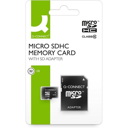 SHIBA-Q-CONNECT Kf16013 Carte microSD 32 Go Class 10  Lot de 1[519]