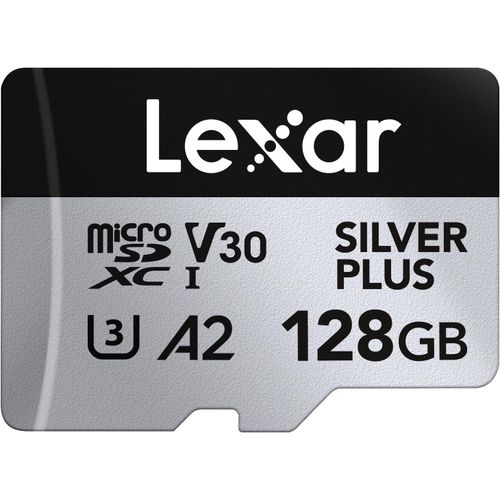 SHIBA-Silver Plus Carte Micro SD 128 Go, Microsdxc Carte TF jusqu' 205 Mo/s en Lecture, 150 Mo/s en criture, Carte Mmoire Micro[1