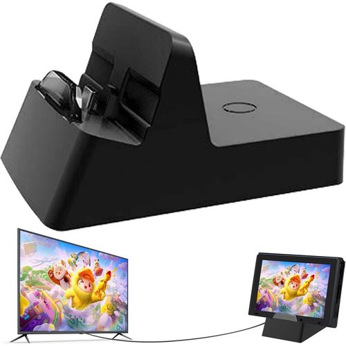 Shiba-Station D'accueil 3 En 1 Pour Nintendo Switch/Switch Oled, Avec Type-C/Usb/Hdmi, Support De Charge Portable 4k Hdmi Tv, Char[3