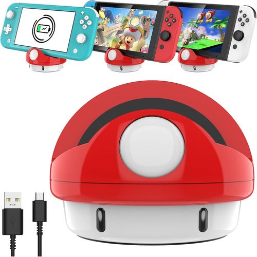 Shiba-Station D'accueil Pour Nintendo Switch/Lite/Oled, Support D'accueil Portative Avec Port De Type C Pour Charger La Console[399]