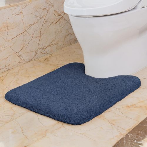 Shiba-Tapis Contour Wc Antidrapant Tapis De Toilette Wc paissi Tapis Wc Absorbant Tapis Salle De Bain Ultra Doux En Microfibre, [9