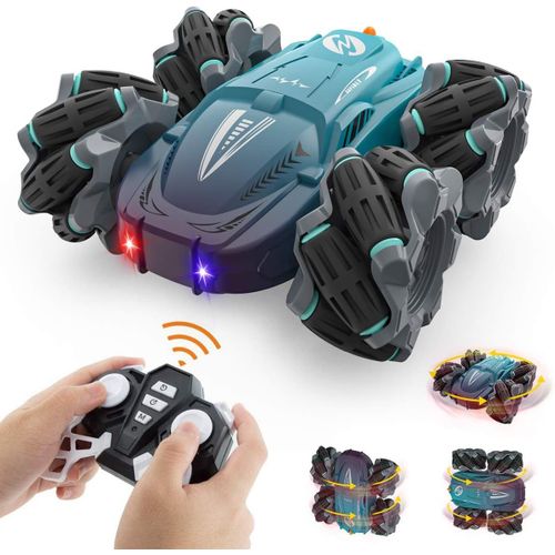 Shiba-Voiture Tlcommande Drift, 4wd Stunt Voiture Rc 2,4 Ghz Rotation  360 Voiture Jouets Enfants 3 4 5 6 7 8 9 10 11 12 Ans [3