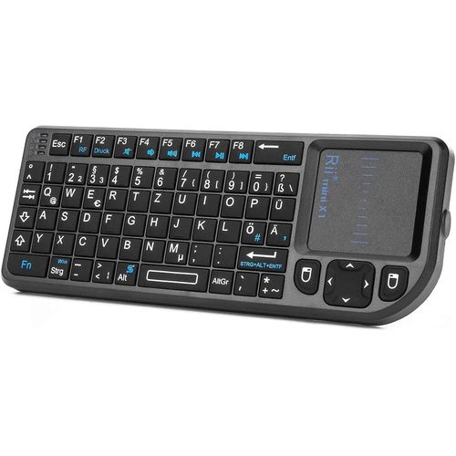 SHIBA-X1 Mini Clavier Sans Fil Smart TV Clavier Sans Fil avec Pav Tactile Mini Keyboard pour Smart TV Tlcommande / PC / PAD / X[7