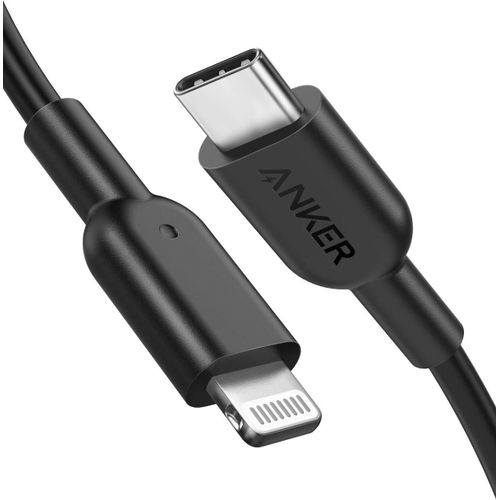SHILIU-Cble USB-C vers Lightning 90 cm avec certification MFi - Cble PowerLine II compatible Power Delivery pour iPhone X/XS/XR/X[