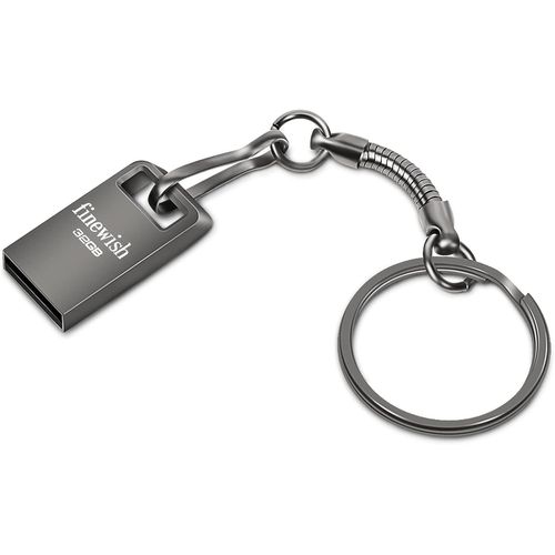 SHILIU-Cle USB 2.0 32 GO, Mtal Cl USB 32GB USB Flash Drive 32GO Portable Clef USB 32 Giga avec Keychain pour Ordinateur Portable/[