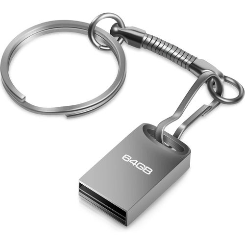 SHILIU-Cl USB 64 Go, cl USB 64 Go Mini cl USB 64 Go Cl USB Portable 64 Go Porte-cls avec Pendentif pour Ordinateur Portable/PC[