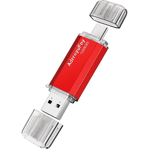 SHILIU-Cl USB C 128 Go Cle USB 2.0 Type C OTG 2 en 1 Clef USB Pen Drive Portable Mmoire Stick USB Flash Drive pour Smartphones/Ta[