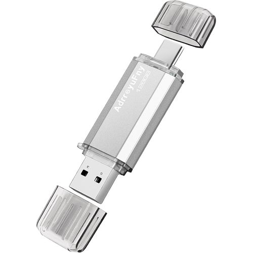 SHILIU-Cl USB C 128 GO, Clef USB 2.0 OTG Type C 2 en 1 Cles USB Pen Drive Portable Mmoire Stick USB Flash Drive pour Smartphones/[