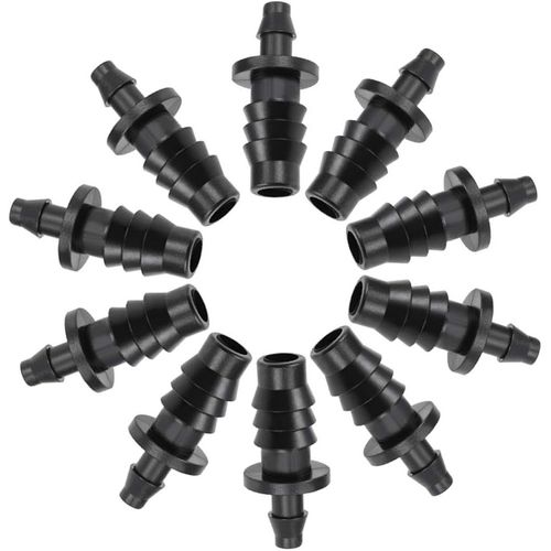 Shiliu-Lot De 30 Raccords De Tuyau Goutte  Goutte Cannels De 4 Mm Et 8 Mm De Diamtre Intrieur Droit Pour Systme D'irrigation A[