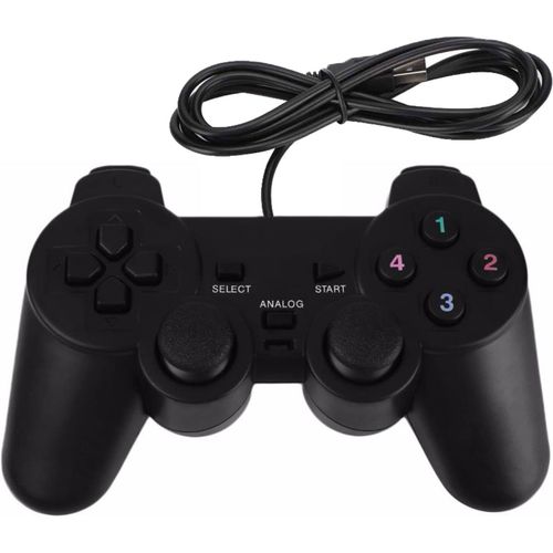 Shiliu-Manette Jeu Filaire Usb Pour Windows Pc/Raspberry Pi Gamepad Double Vibration Joystick Remote Controller Joypad Pour Ordinat[