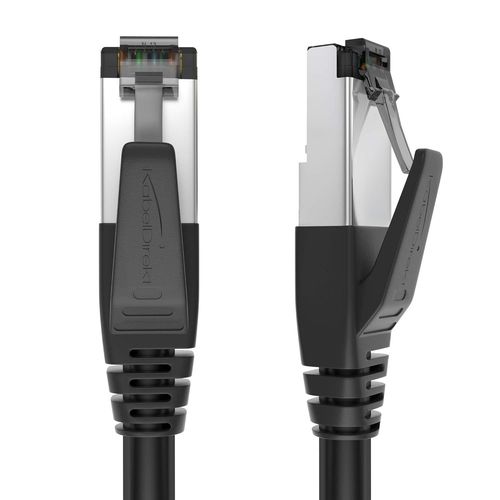 SHILIU-\u2013 Cble Ethernet CAT8 \u2013 3m \u2013 Cble rseau avec un design rsistant  la rupture et un dbit rapide de 40Gbps [