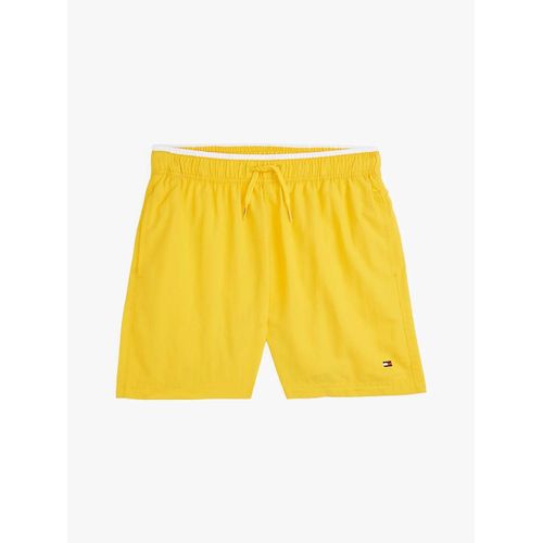 Short De Bain Mi-Long Medium Drawstring/Primary Yellow - 10-12