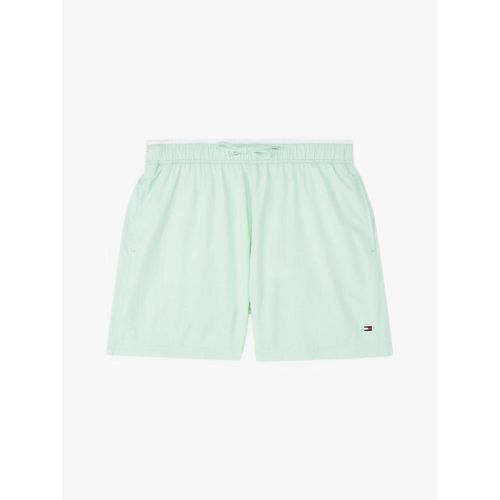 Short De Bain Mi-Long Medium Drawstring/Dew Green - 12-14