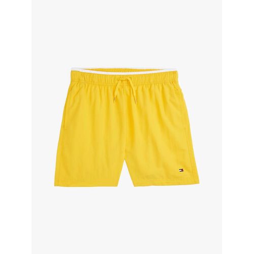 Short De Bain Mi-Long Medium Drawstring/Primary Yellow - 14-16
