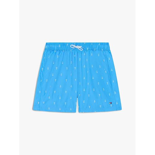 Short De Bain Mi-Long  Motif Medium Drawstring Prt/Anchor Blue Spell - 8-10