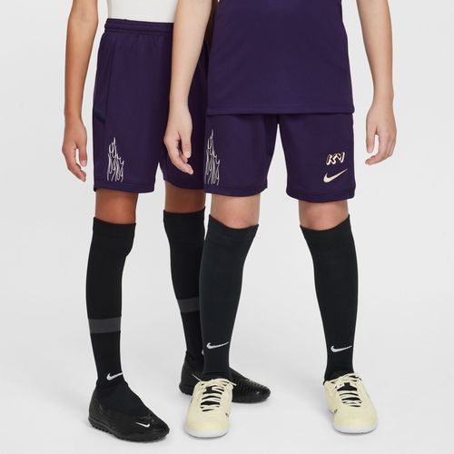Short De Foot Dri-Fit Kylian Mbapp Academy Pour Ado - Pourpre - S