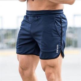 Acheter Nouveau Hommes Fitness Shorts homme été vêtements de sports  perméables taille élastique plage
