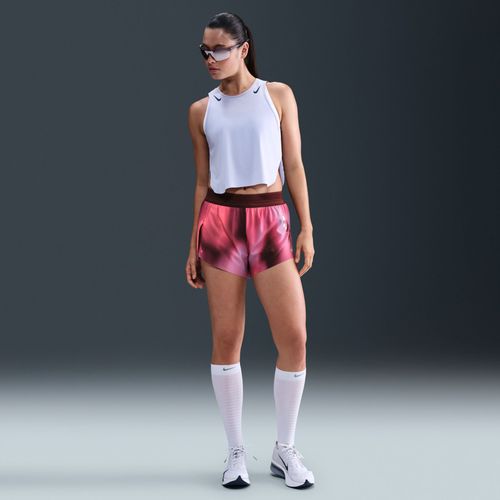 Short De Running Taille Mi-Haute Avec Slip Intgr Dri-Fit Adv Nike Aeroswift  Faith Kipyegon  8 Cm Pour Femme - Pourpre