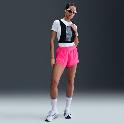 Short De Running Taille Mi-Haute Avec Sous-Short Intgr Dri-Fit Adv Nike Aeroswift 8 Cm Pour Femme - Rose