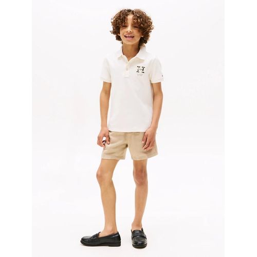 Short En Lin Mlang  Cordon Linen Viscose Short/Sandalwood - 122 Cm