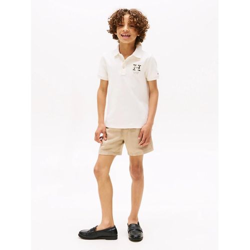Short En Lin Mlang  Cordon Linen Viscose Short/Sandalwood - 176 Cm