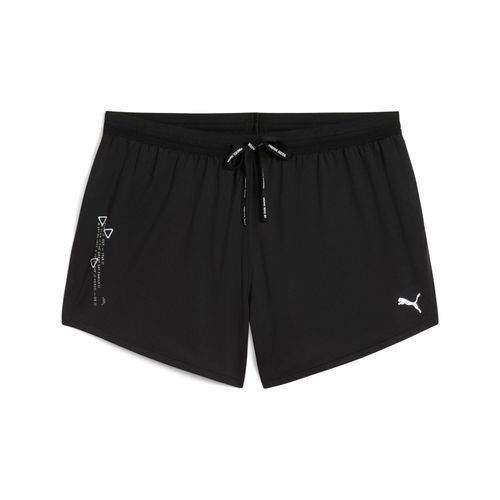 Short De Running Fendu En Maille 3