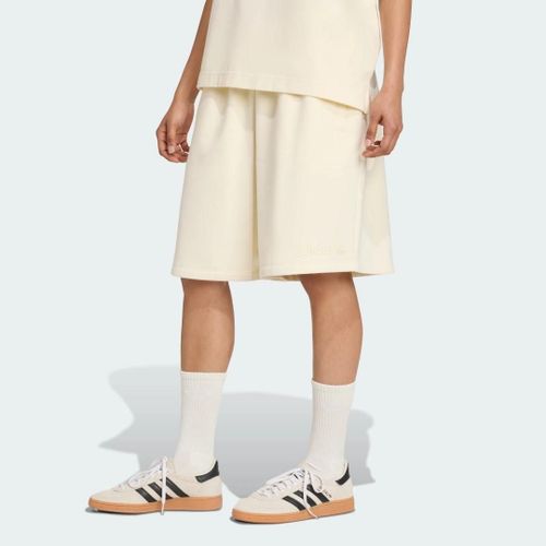 Short Oversize Essentials Linear Adidas - Cream White - Xl