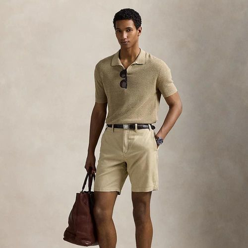 Short Classique En Lin Et Coton 21,6 Cm