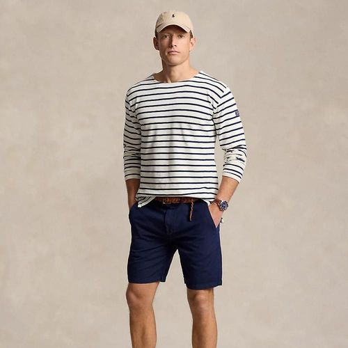 Short Classique En Lin Et Coton 21,6 Cm