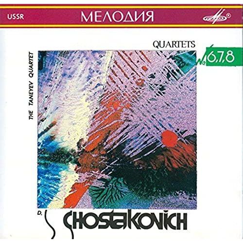 Shostakovich: String Quartets 6, 7, 8 - Taneyev Quartet - Unknown