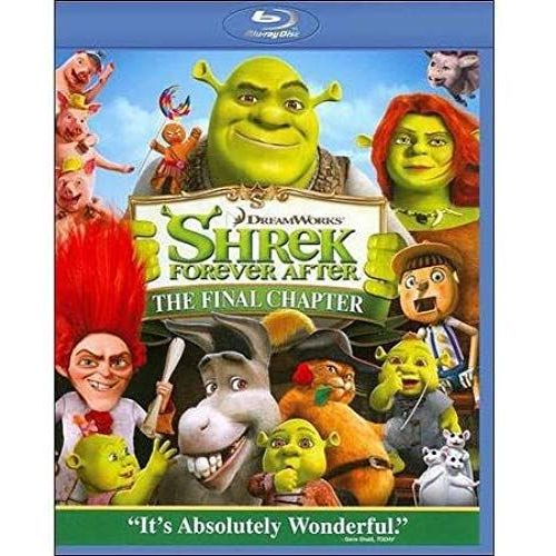 Shrek Forever After The Final Chapter Bluray- Never Played- No Digital Copy Disc/Case/Cover (No Slip Cover)