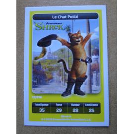 Shrek Le Chat Potte N 17 Carte Carrefour Dreamworks Rakuten