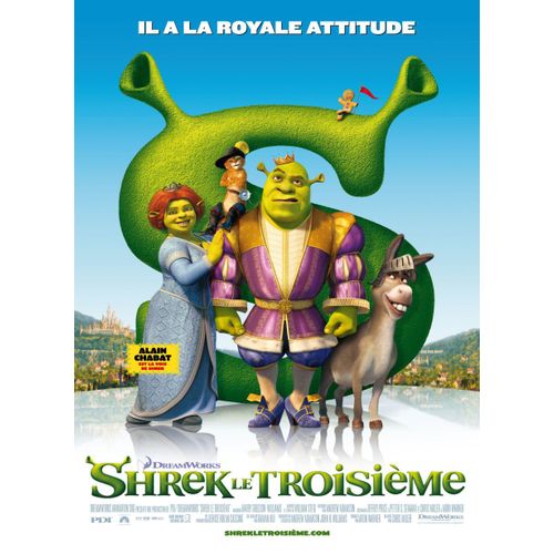 Shrek Le Troisime -  - Affiche Cinema Originale