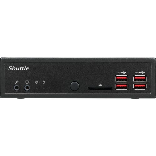 Shuttle Barebone XPC slim DH32U5 Intel Core i5-1135G7 2x32GB DDR4-3200 2xSODIMM 4xUSB 3.2 4xHDMI noOS (Intel Core i5-1135G7), Barebone