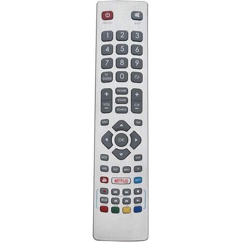 SHWRMC0115 Remplacement de la tlcommande Convient pour Sharp TV LC-40UI7452K LC-40UI7552K LC-43UI7252K LC-43UI7352K LC-43UI7552K LC-49UI7252K LC-49UI7352K LC-49UI7552K LC-32HG5241K LC-32HG5242K