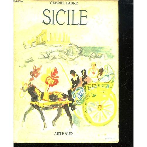 Sicile. de Faure Gabriel