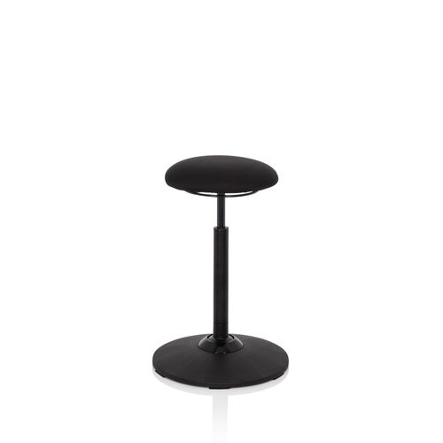 Sige Assis Debout / Sige Debout Balance Sit Tissu Noir Hjh Office