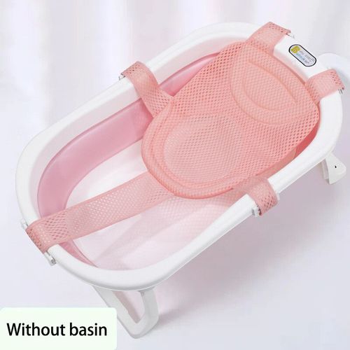 Sige De Bain Inclinable Pour Bb,Filet De Suspension Pour,Non Ald,Support De Baignoire  Longueur Rglable - Type Pink