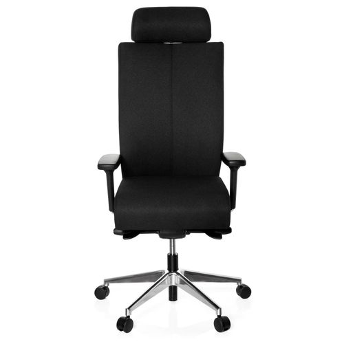 Sige De Bureau / Sige Pivotant Pro-Tec Xxl, Entirement Rembourr, Noir Hjh Office