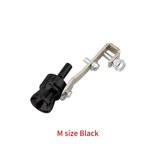 Sifflet D'chappement Turbo Universel Pour Moto,Simulateur De Son D'chappement Modifi,Tuyau D'chappement,Pices De Gnrateur De Son,5 Couleurs,S,M,L,Xl - Type M Blcak
