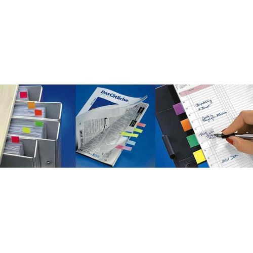 Sigel Index Repositionnables Mini Brillant, 50 X 12 Mm