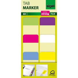 sigel Marque-page auto-adhésif Tab Marker Notes, papier