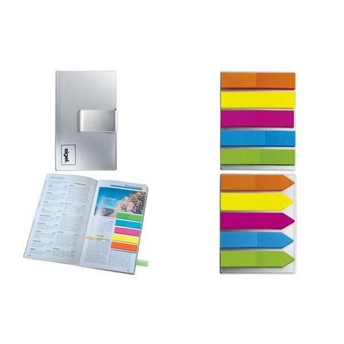 Sigel Mini Index Repositionnables Transparents Avec Clip