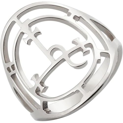 Sigil De Lilith Bague Pour Femmes Hommes Dmon Lilith Desse Dclaration Anneau Lucifer Signe Paen Sorcellerie Mythologie Bijoux Lilith Cadeau.[Y1056]