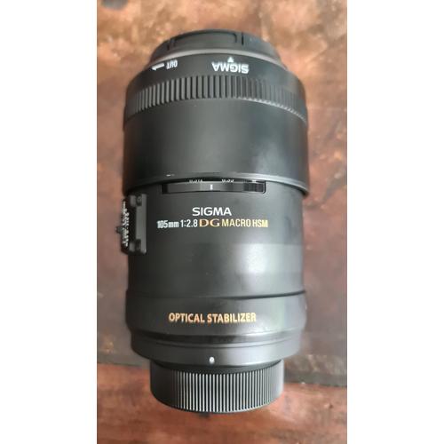 Sigma 105mm f/2.8 EX DG Macro OS HSM - Monture Nikon