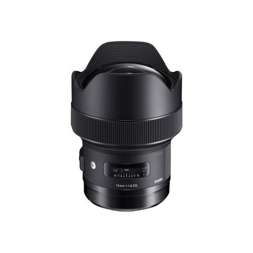 Objectif Sigma 14mm Art - Fonction Grand angle